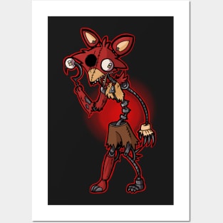 Invader Foxy Posters and Art